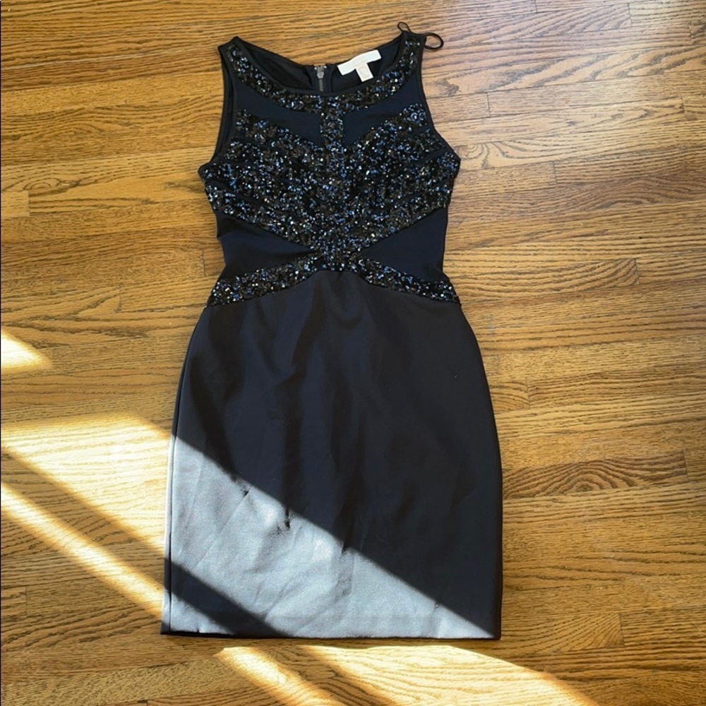 Aidan by Aidan Mattox Black Dress
